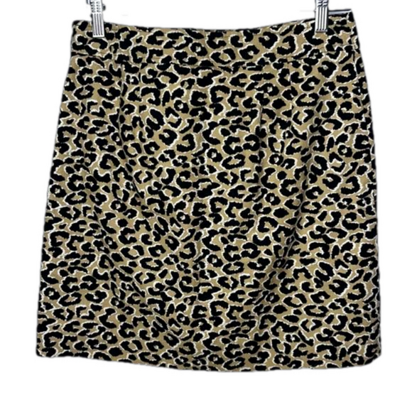 Talbots Dresses & Skirts - Talbots Animal Print Cotton Blend Skirt